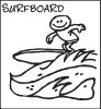j01120 elastic surfboard